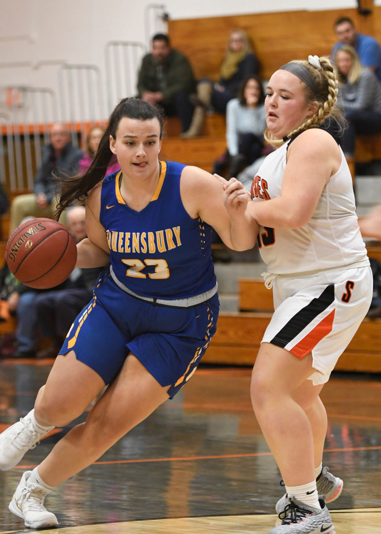 Girls Basketball: Queensbury at Schuylerville